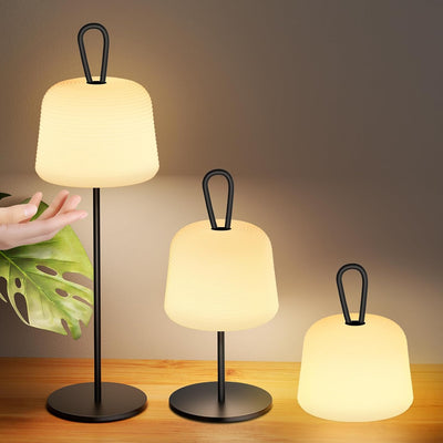 Set 2 Lámparas LED Portátiles Recargables 5200mAh Impermeables