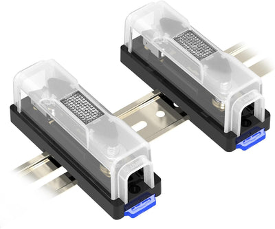 Kit portafusibles ANL 300A con fusibles 32VCC cubierta transparente