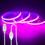 Tira LED USB rosa regulable 3.28pies alta luminosidad