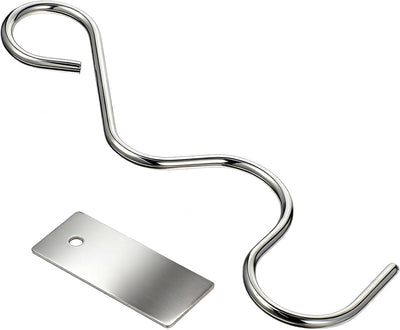 2 Pzas Agitador Acero Inox con Raspador Mantequilla