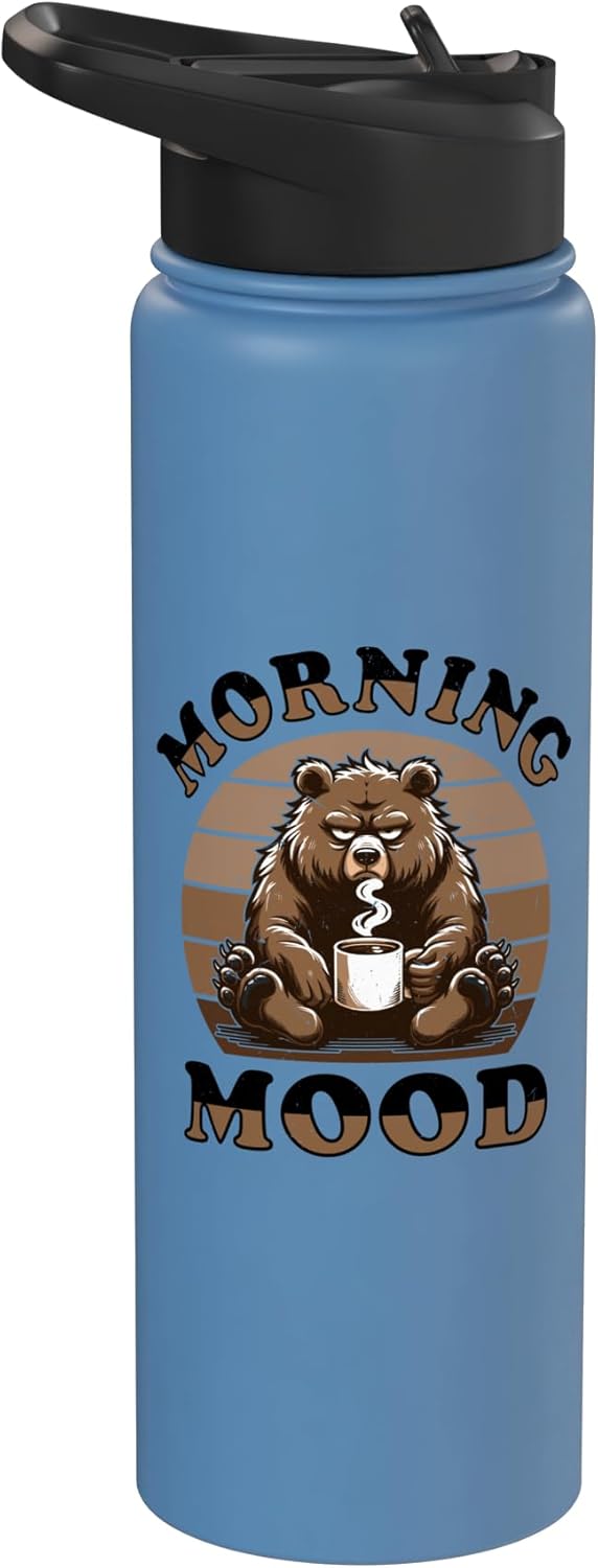 Botella agua acero inox térmica con café