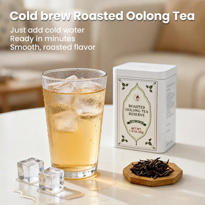 Té Oolong Hoja suelta auténtico té chino suave y refrescante 1.76 oz