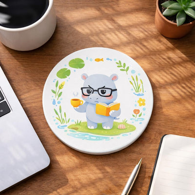 Regalo hipopótamo decoración divertida para hombres mujeres