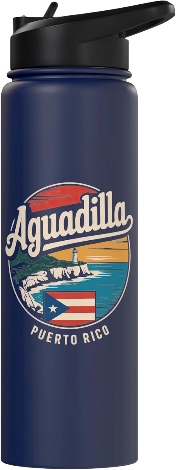 Botella agua aislada acero inox Puerto Rico