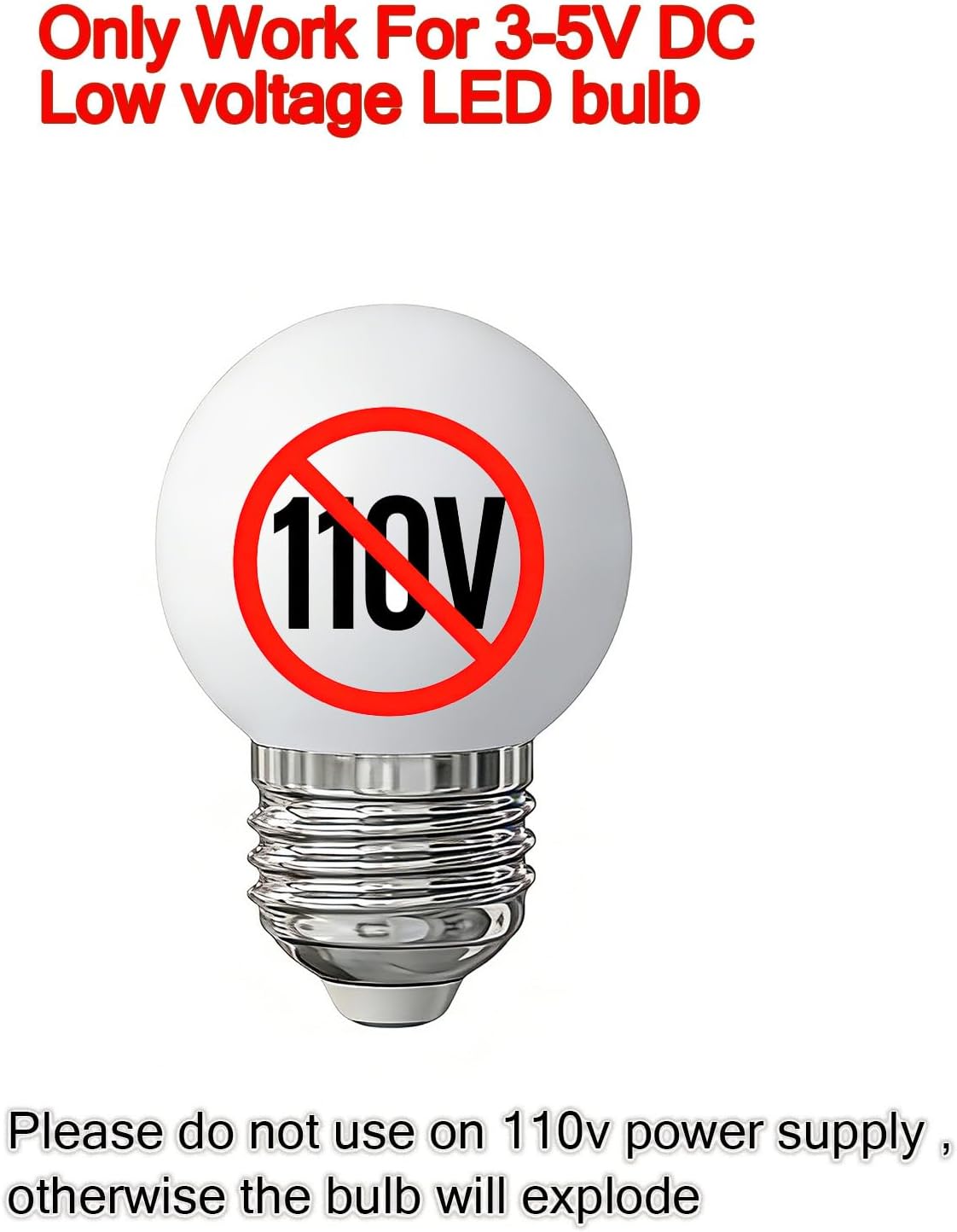Bombilla LED 5V 3W recargable con ajuste de color y brillo