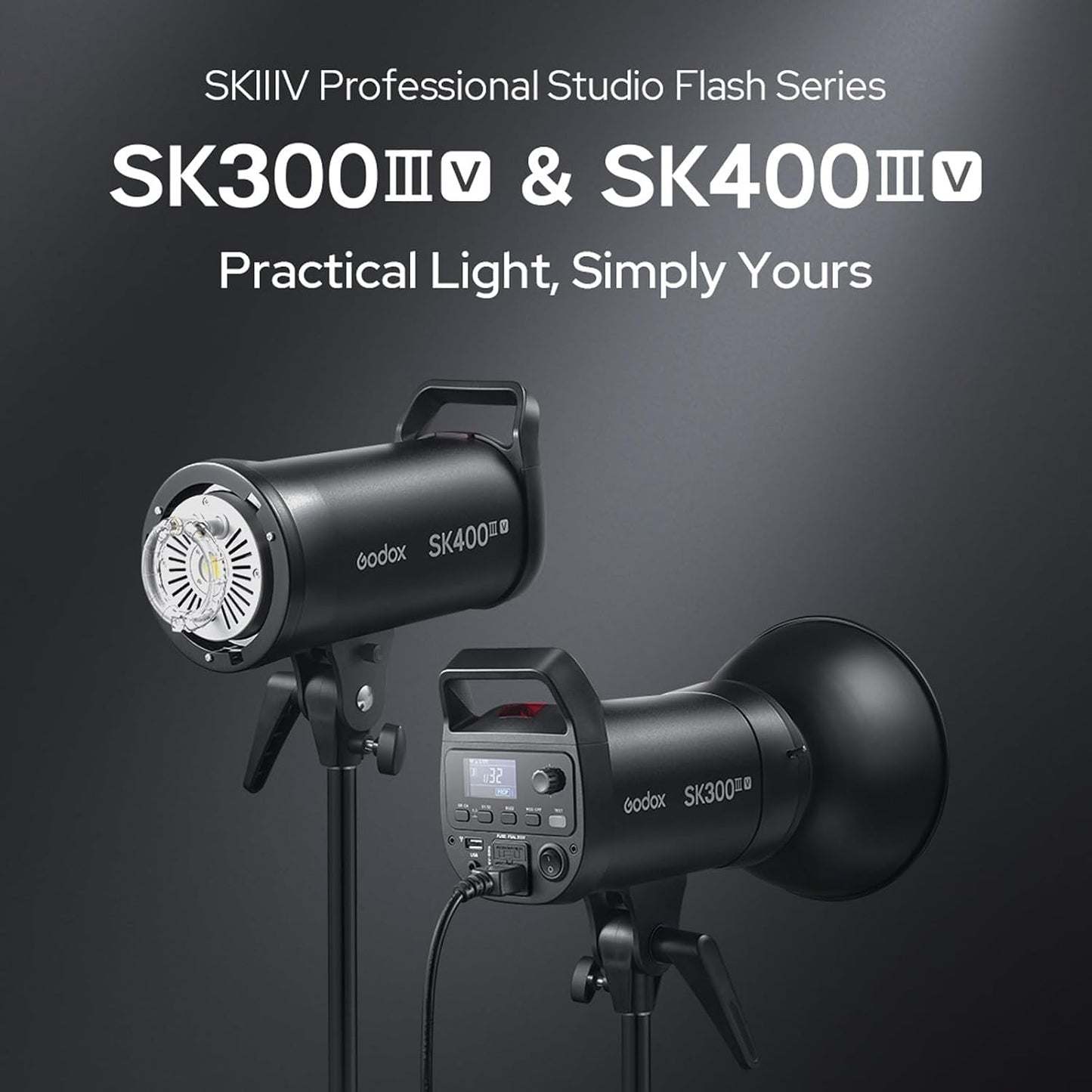 Luz flash estroboscópica profesional GN65 2.4G X