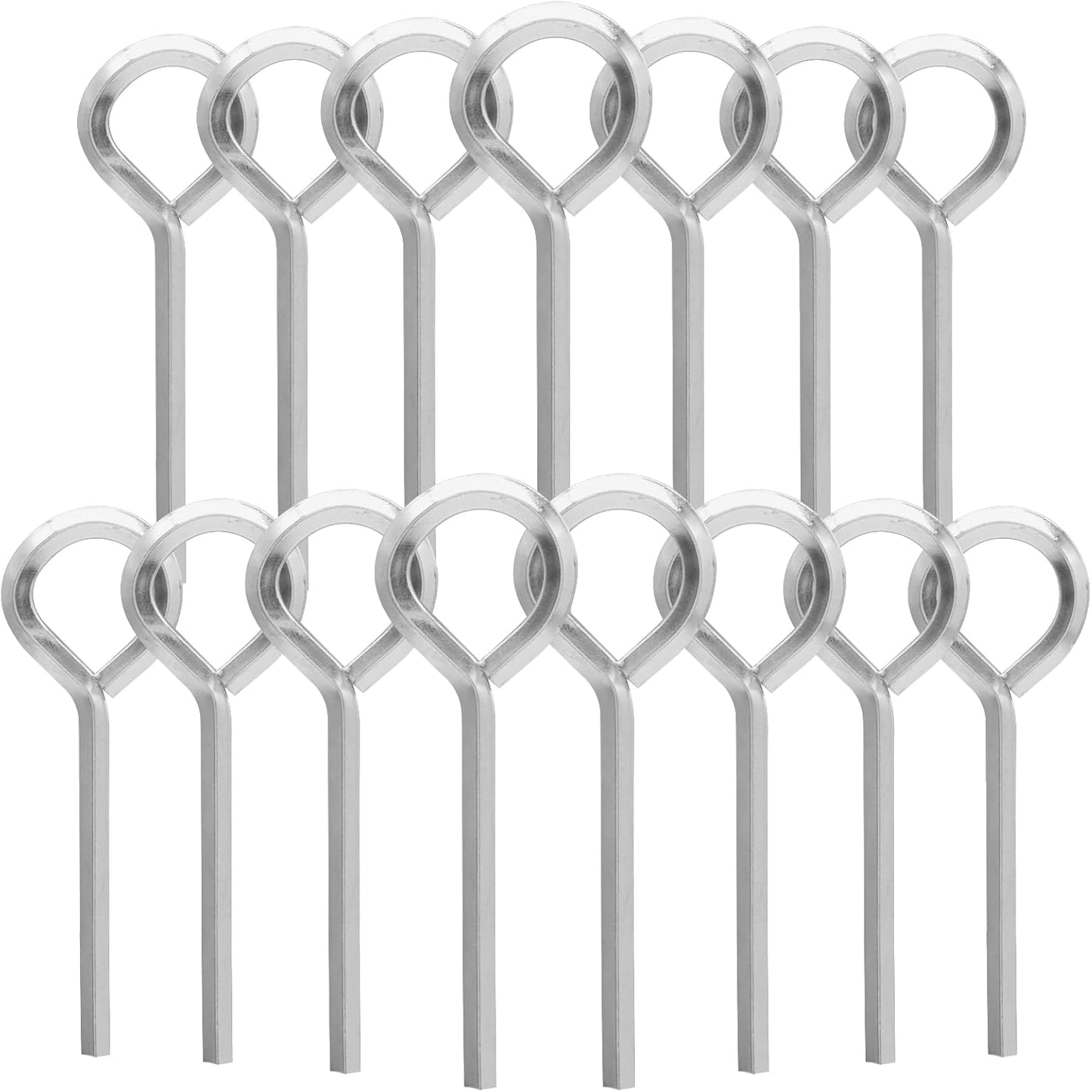 Llave hexagonal 1/8pulg metal puerta salida pánico 15uds