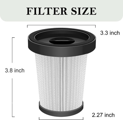Filtro repuesto aspiradora inalámbrica NADALY A13 set 4