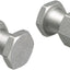 Perno unión abrazaderas 2x.5x.2pulg paquete 2