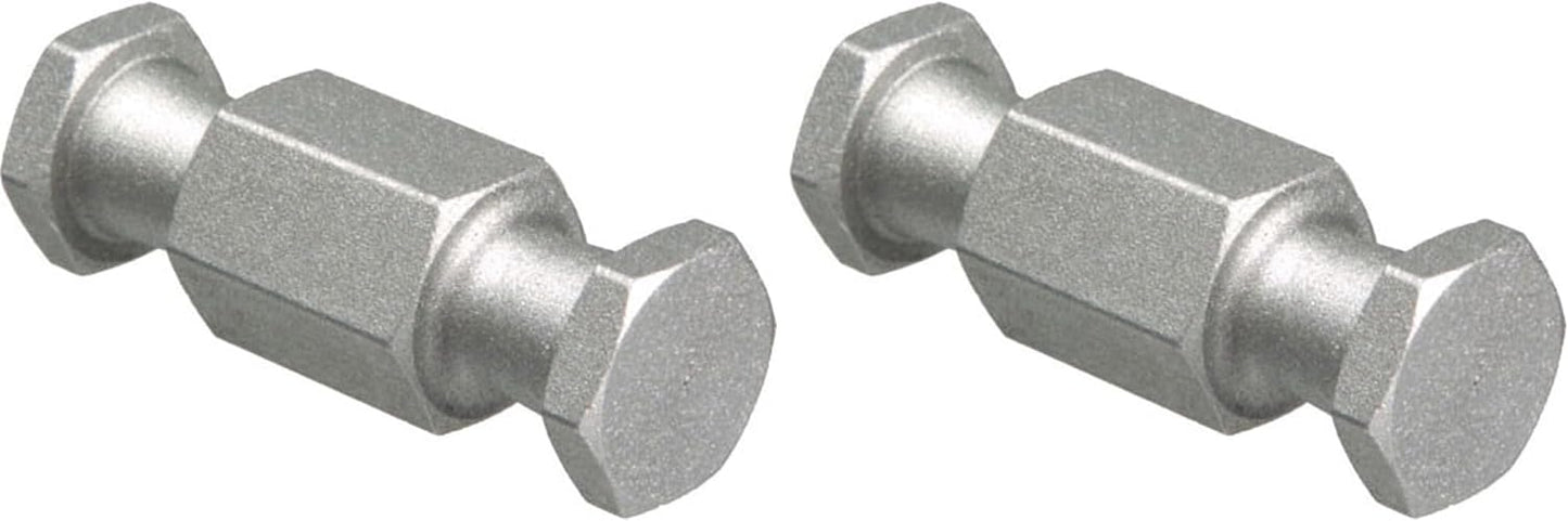 Perno unión abrazaderas 2x.5x.2pulg paquete 2