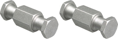 Perno unión abrazaderas 2x.5x.2pulg paquete 2