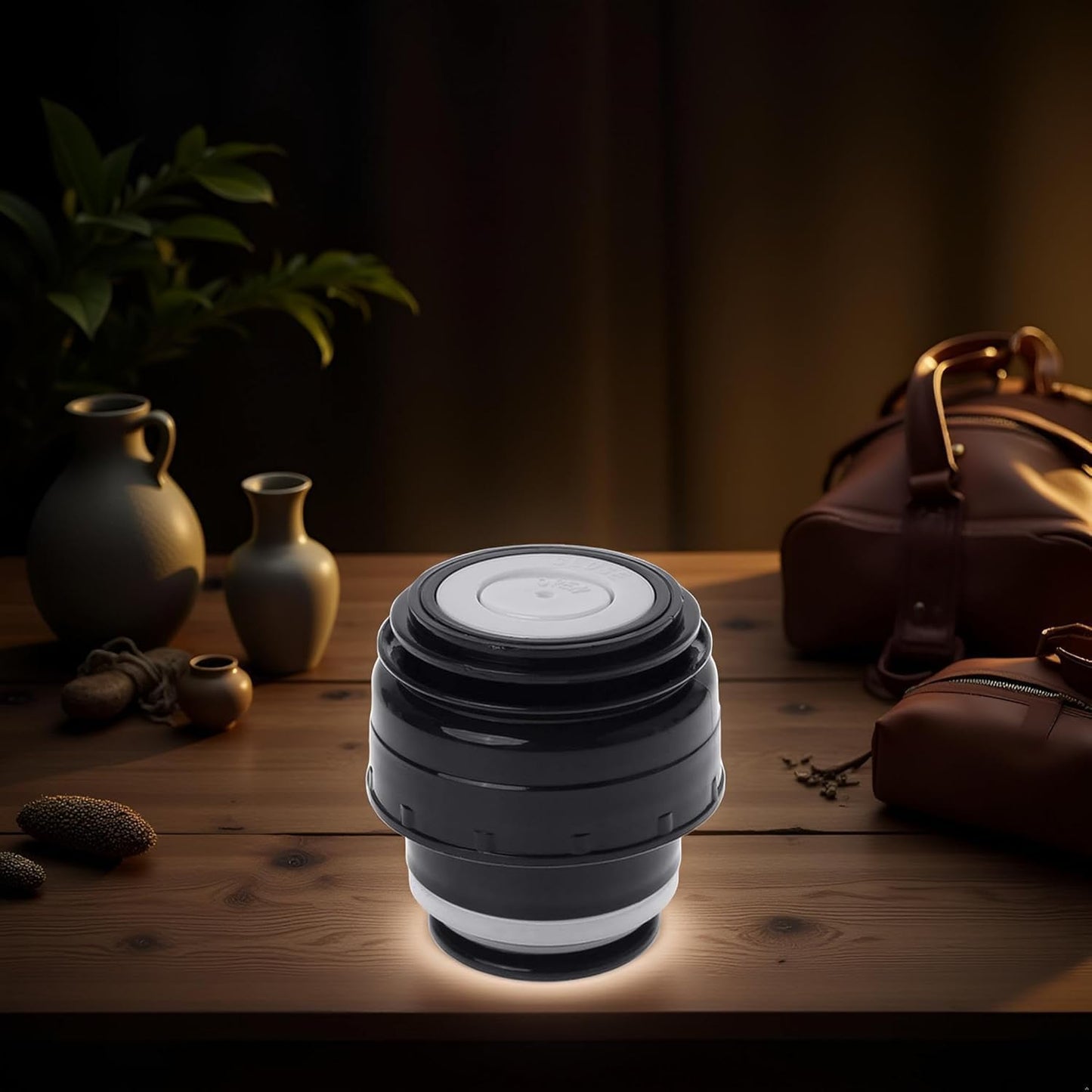 Cubierta tapa frasco vacío 1.8pulg taza viaje aislada
