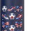 Botella de agua aislada de acero inoxidable para amantes del fútbol
