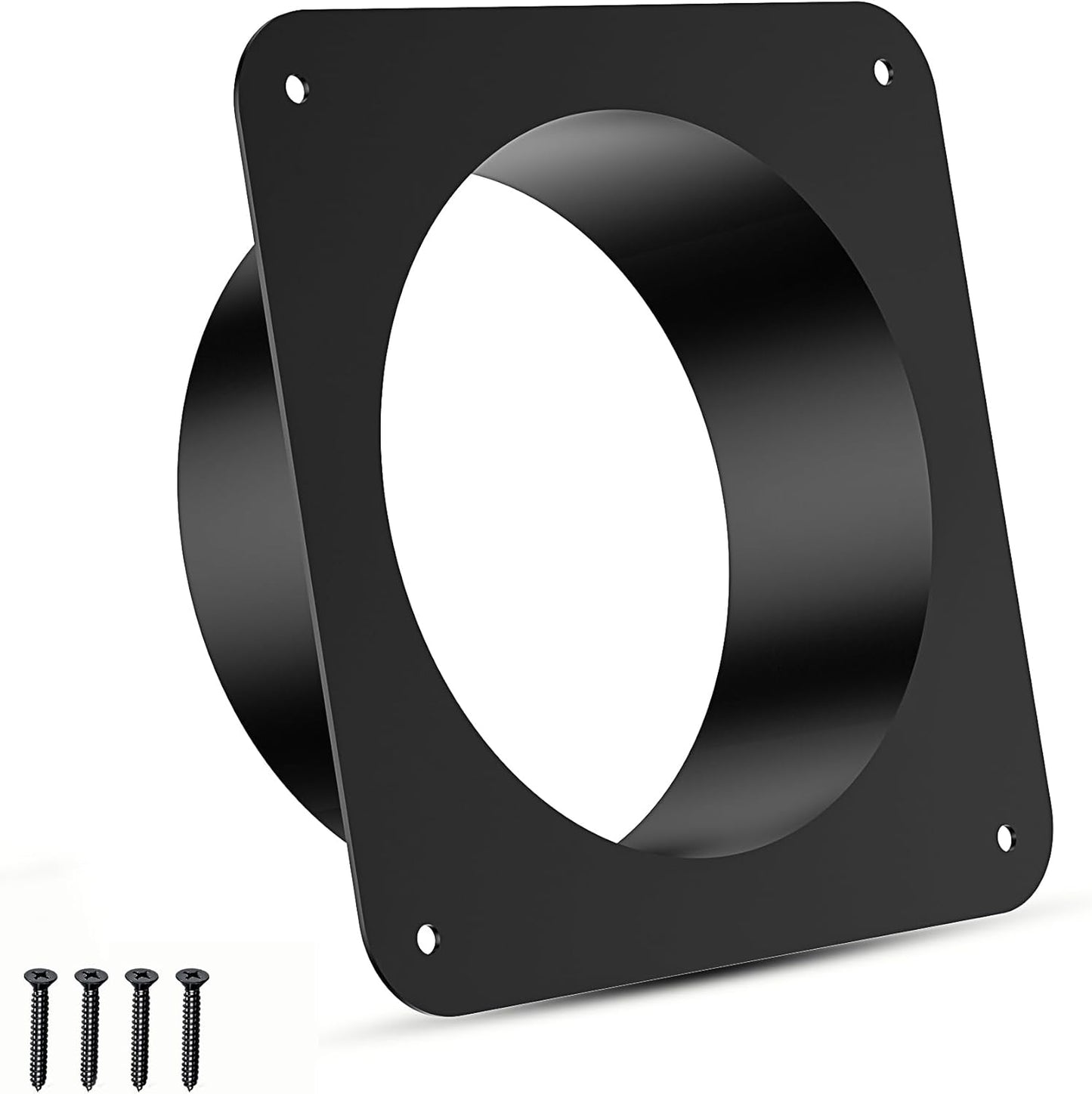 Brida conducto 4 pulg metal accesorio ventilación secadora