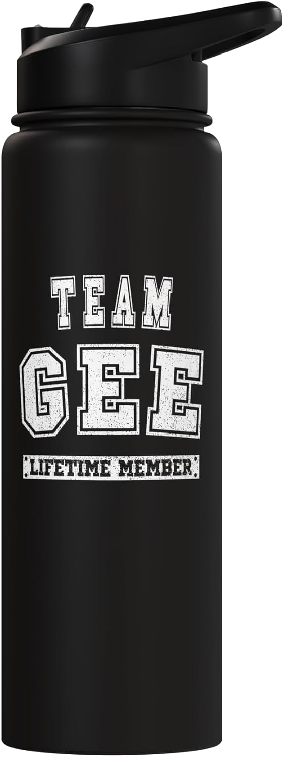 Botella de agua acero inoxidable sin BPA Team GEE