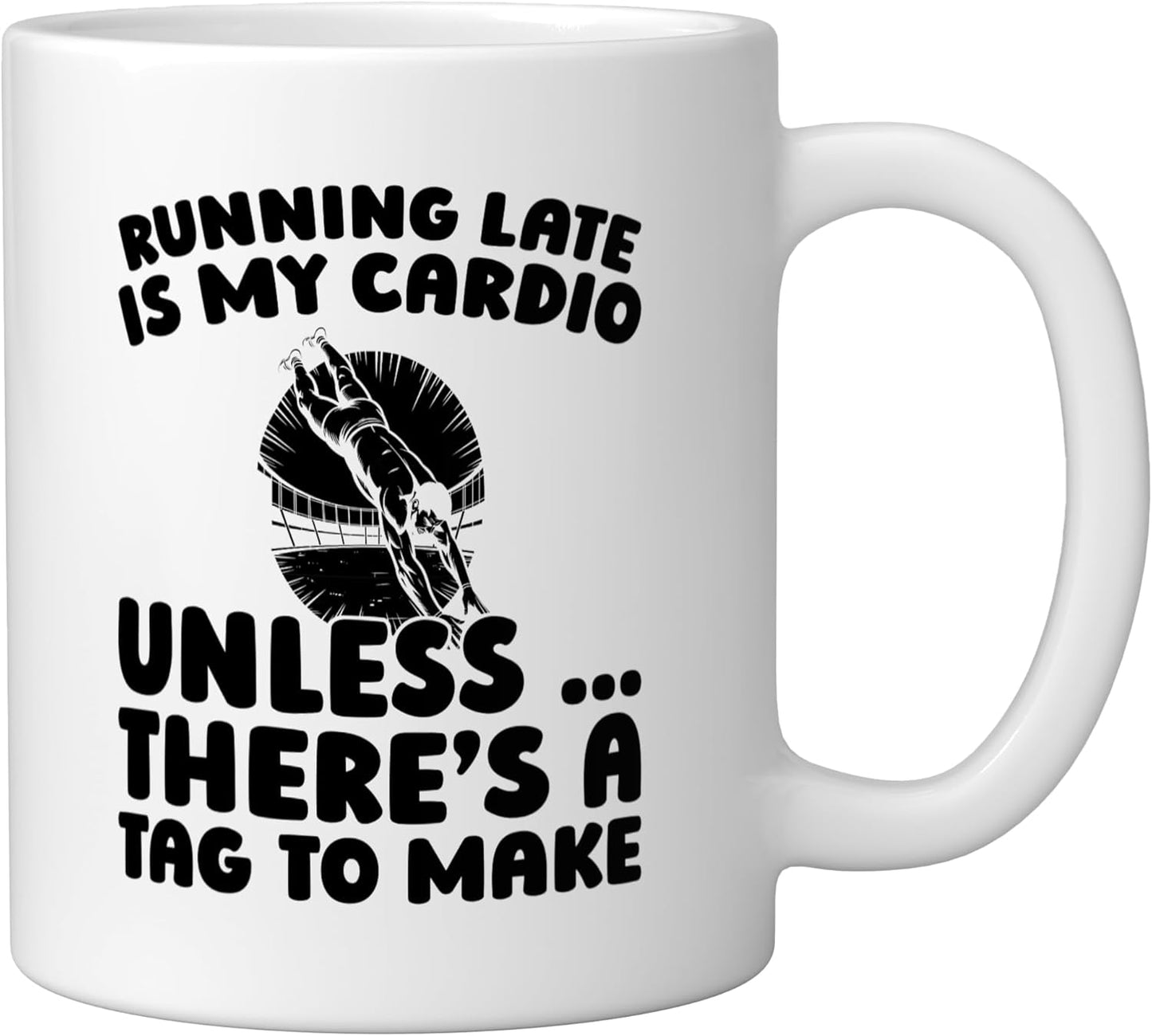 Taza Cerámica Juego Kabaddi Blanco
