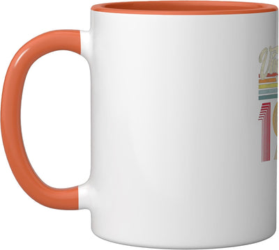 Taza cerámica vintage nacida en 1976 aniversario 50 años
