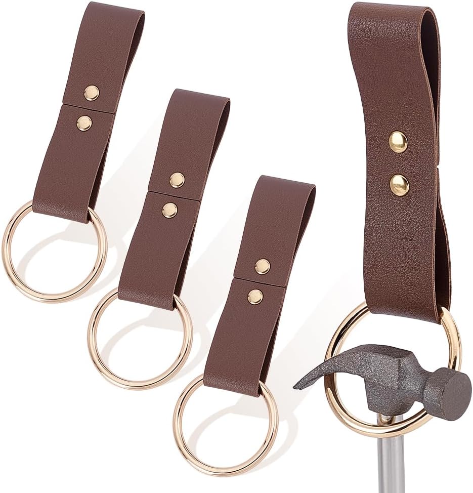 Portaherramientas para martillos con cuero 4 Pzas