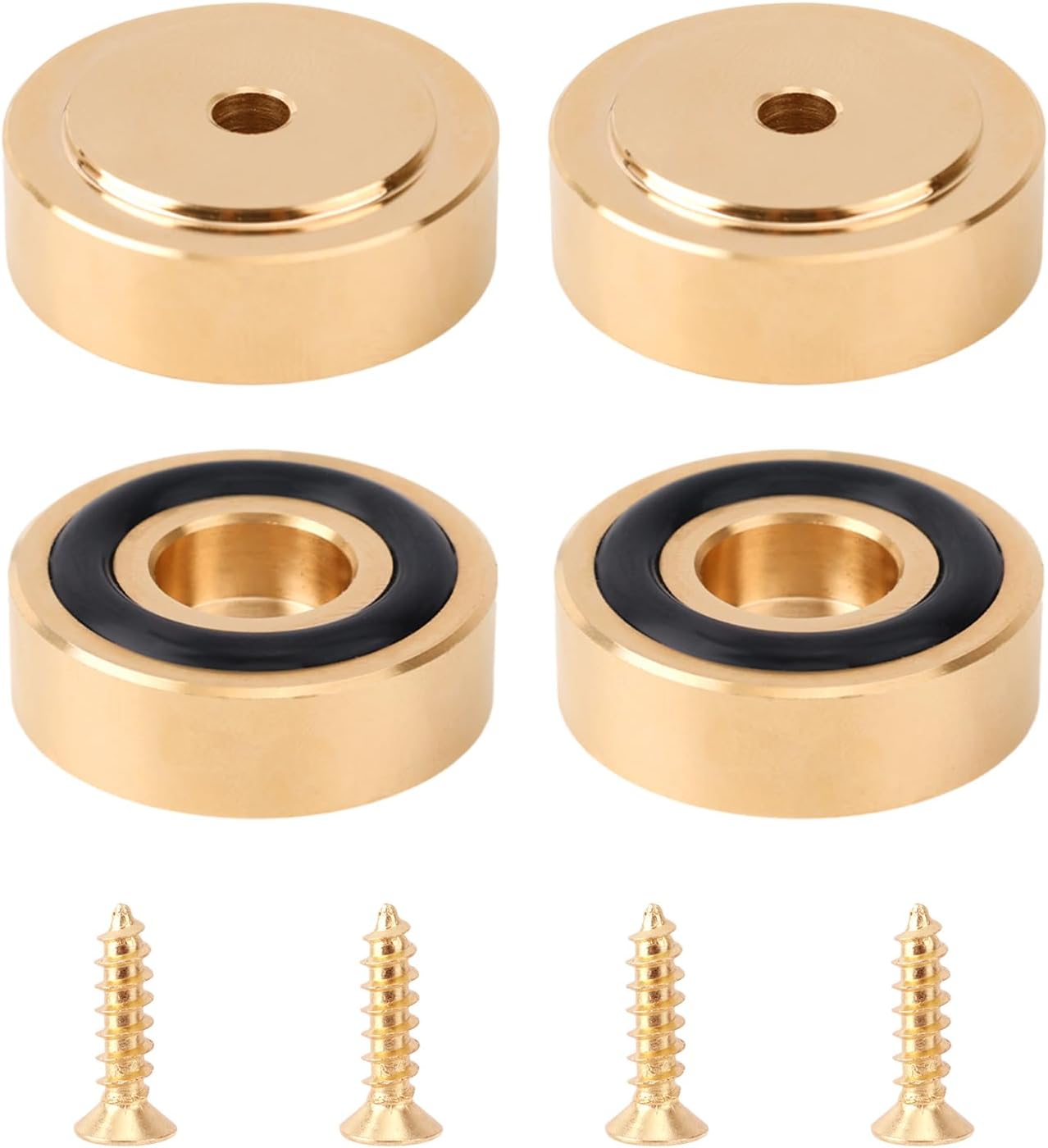 4 Patas Tabla Cortar Latón Antideslizante 1.18x0.43pulg