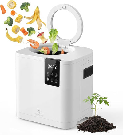 Compostador eléctrico 5L encimera con autolimpieza y pantalla