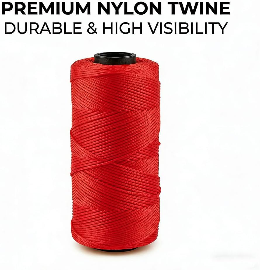 Cuerda nailon resistente 0.079pulg para jardinería y construcción