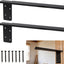 2 Soportes flotantes pared 16pulg para encimera granito
