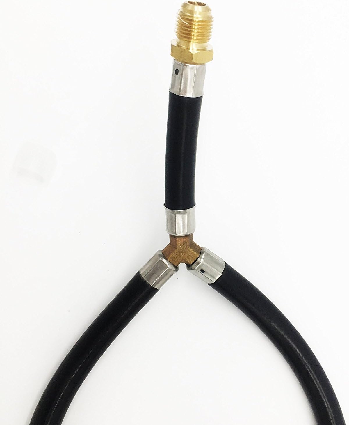 Manguera baja presión con splitter para barbacoa