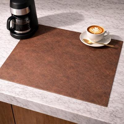Tapete absorbente para encimera de café con base antideslizante