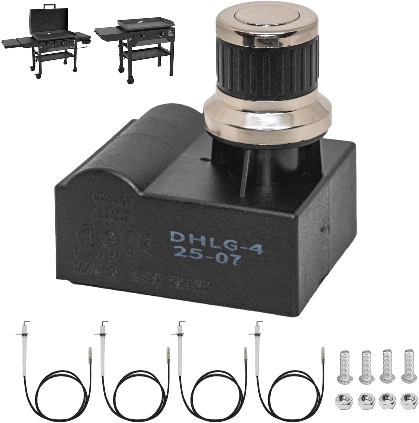 Repuesto encendedor Blackstone 36pulg kit 4 salidas