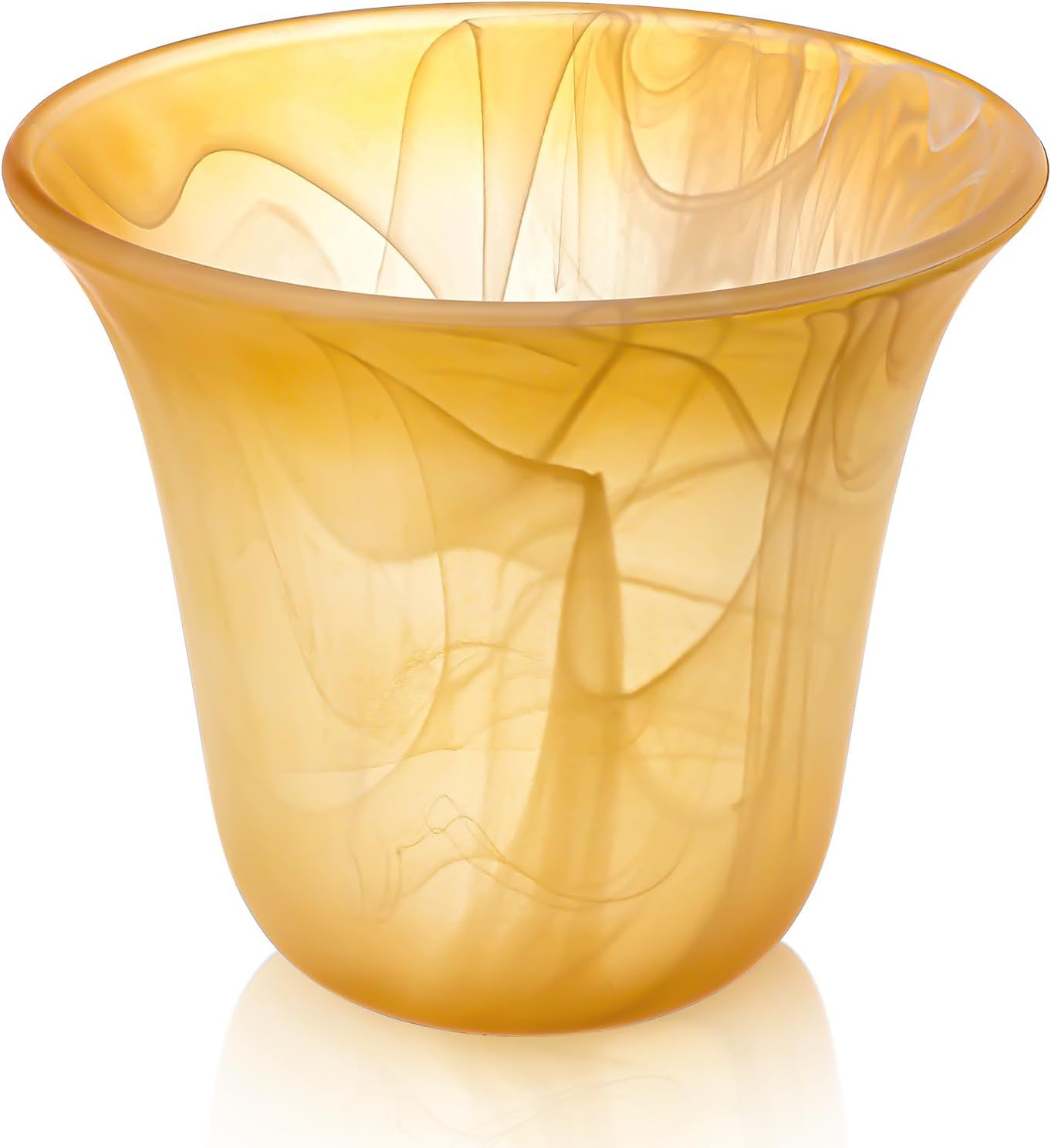 Pantalla lámpara cristal E26 para ventilador techo