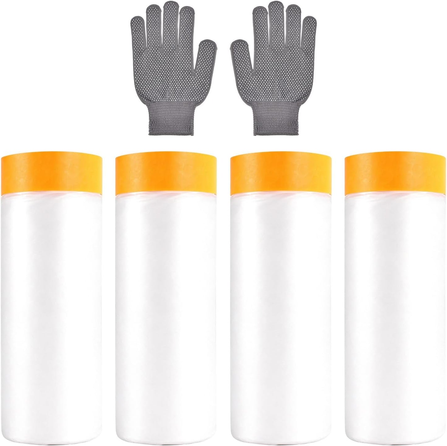 Película adhesiva precintada 4 rollos 5x65pies resistente