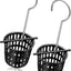 Colador drenaje ducha 2pulg con gancho 2 pzas negro