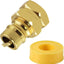 Conector rápido hembra latón 3/4 regulador generador