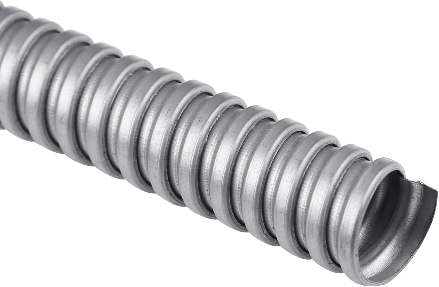 Conducto Metal Flexible Acero Galvanizado 3/4x25pies