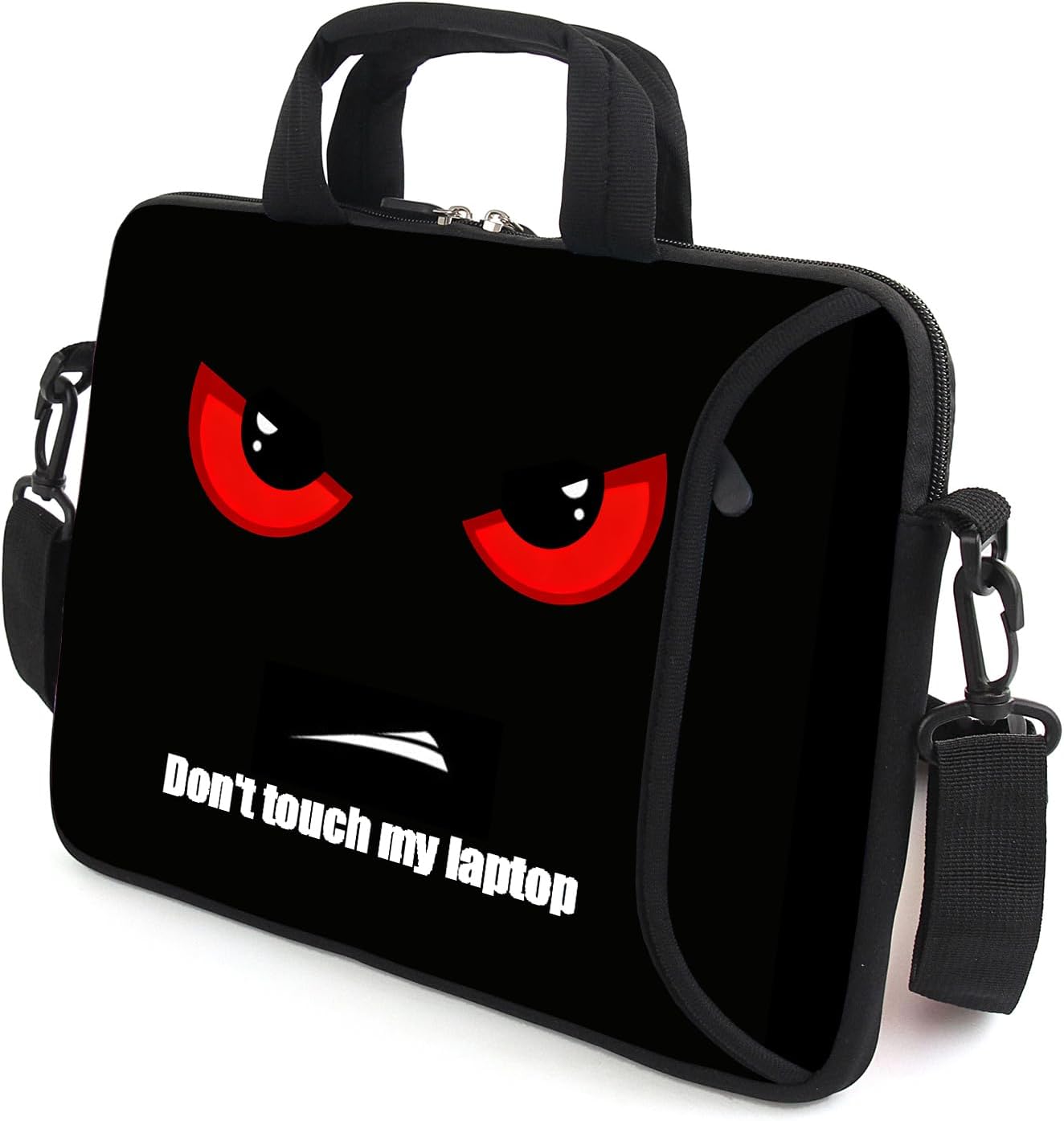 Bolso hombro 17 correa ajustable funda laptop mouse adaptador