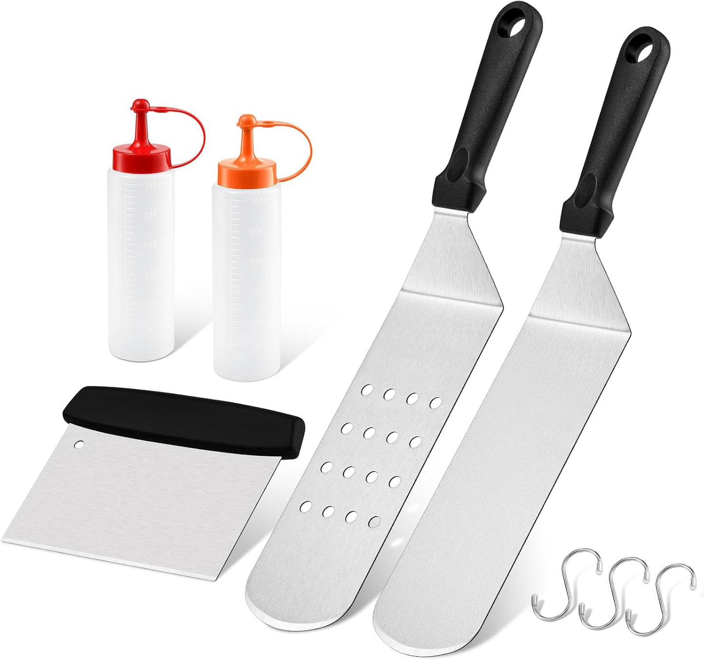 Set 5 accesorios parrilla acero inox para Hibachi
