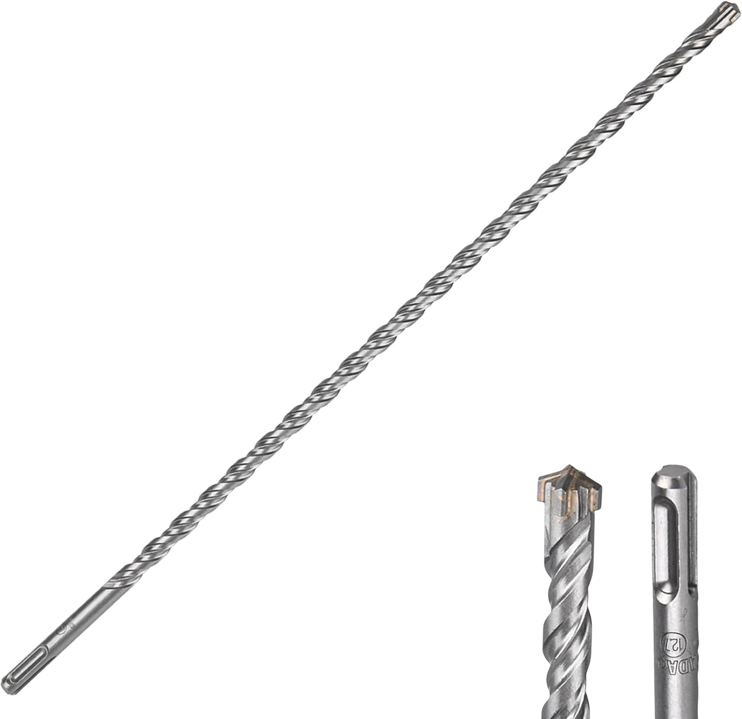 Broca SDS-Plus 1/2 pulg x 18 pulg punta carburo para hormigón