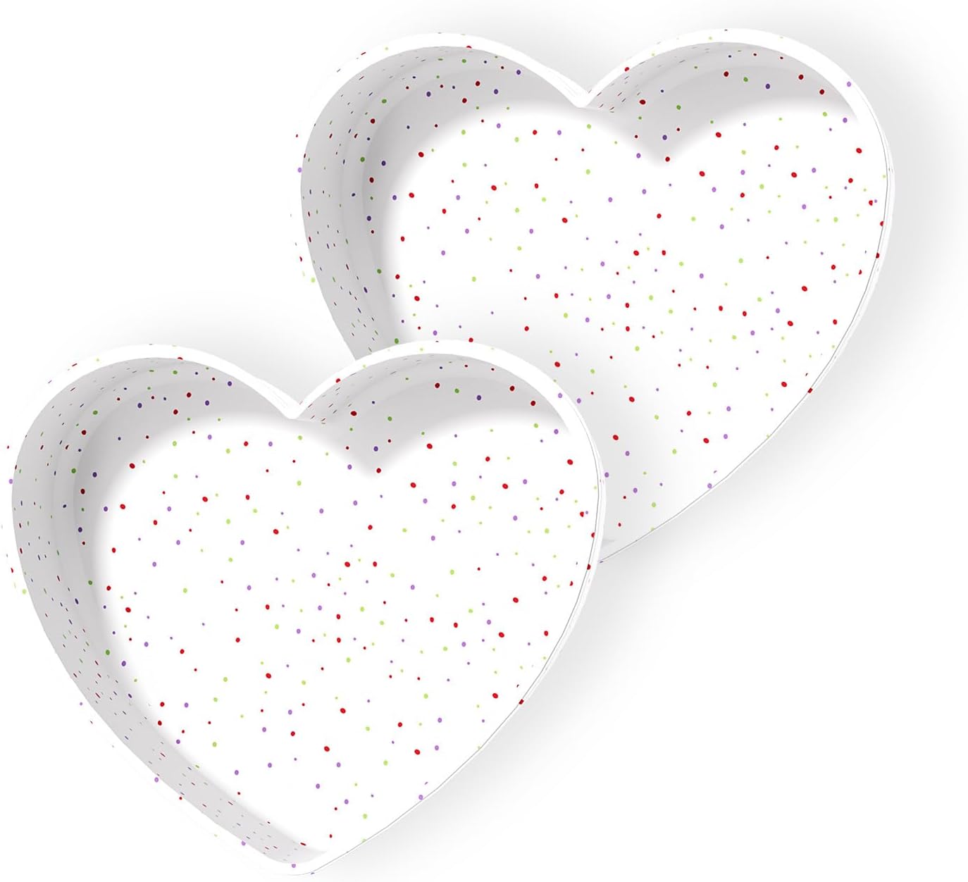 Moldes silicona tartas 10pulg corazón set 4 tarta queso