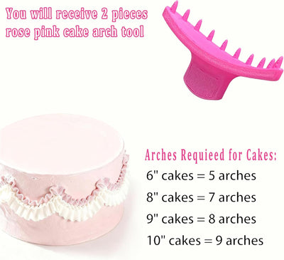 Herramientas de guía de arco de pastel para decorar pasteles
