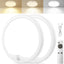 2 Luces Techo Recargables Sensor Movimiento Control Remoto