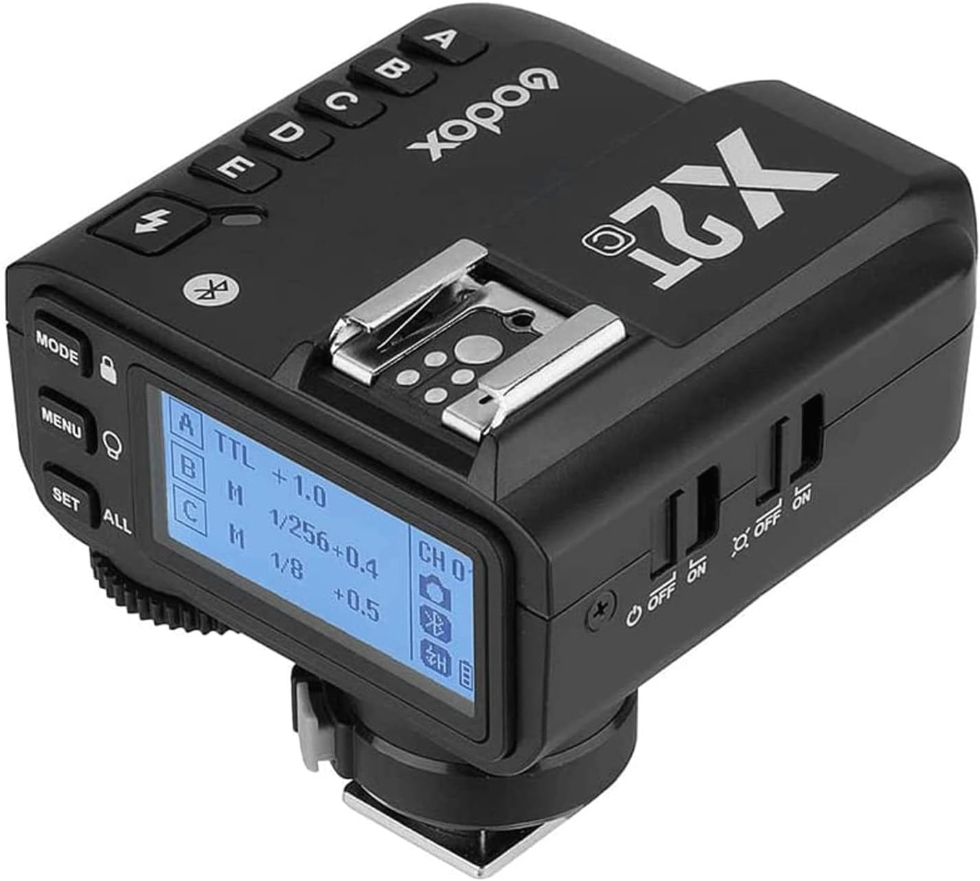 Disparador flash X2T-C Canon 2.4G inalámbrico con Bluetooth