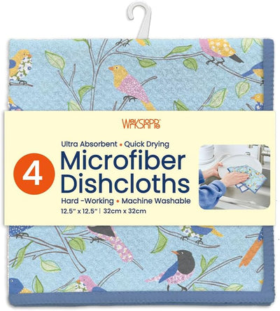 Juego de toallas para platos Floral Finch & Friends WerkShoppe