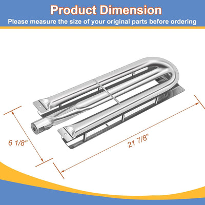 Repuesto quemador acero inox para parrilla Viking T