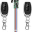 Interruptor remoto CC 12 V inalámbrico RF luces 5-24V 3A