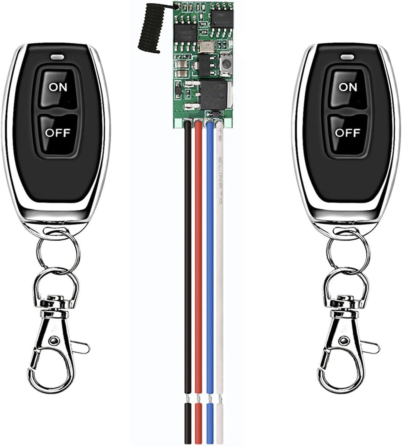 Interruptor remoto CC 12 V inalámbrico RF luces 5-24V 3A