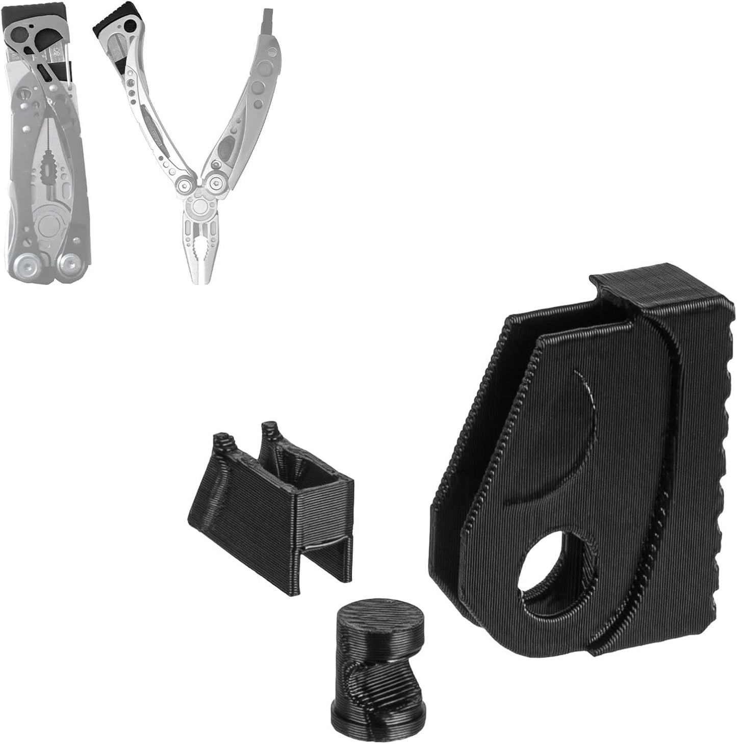 Cabezal fijación herramienta impacto comp. Leatherman negro