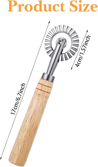 Rueda cortadora pasta ravioles 6.7pulg