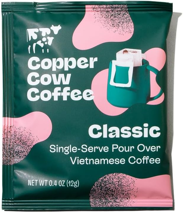 Vaso de agua con tapa Cow Classic