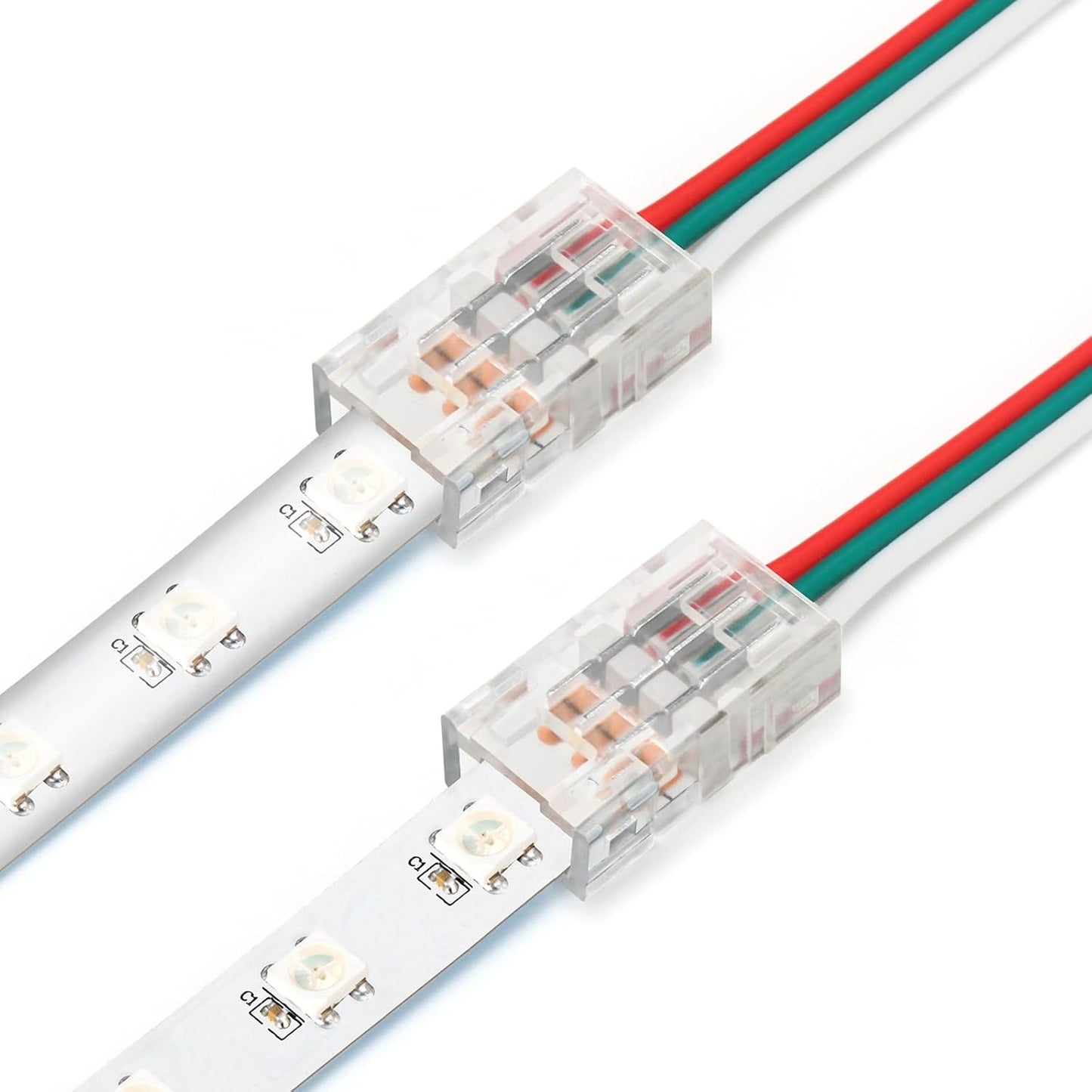 25 Pzas Conector LED 0.315pulgada IP20/IP65 para Tira SMD