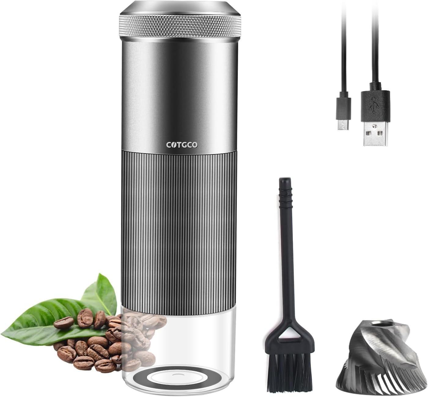 Molinillo de café eléctrico silencioso USB